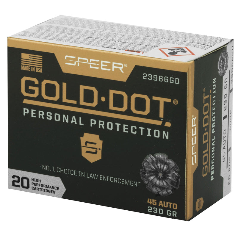 Load image into Gallery viewer, SPR GOLD DOT 45ACP 230GR HP 20/200 - CCI23966GD - Marksmans Corner
