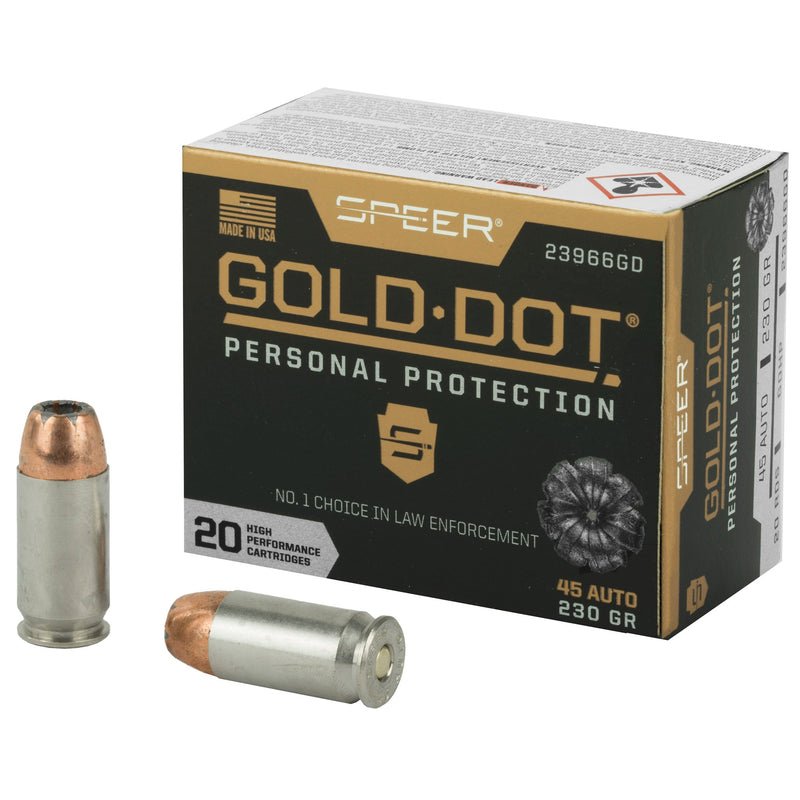 Load image into Gallery viewer, SPR GOLD DOT 45ACP 230GR HP 20/200 - CCI23966GD - Marksmans Corner
