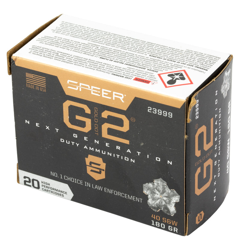 Load image into Gallery viewer, SPR GOLD DOT G2 40S&amp;W 180GR 20/200 - CCI23999 - Marksmans Corner
