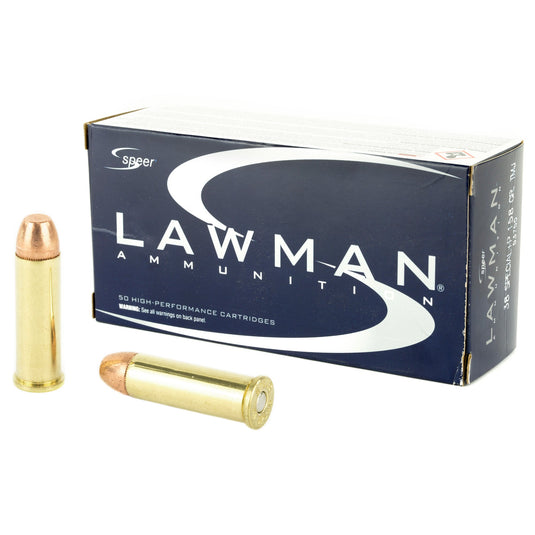 SPR LAWMAN 38SPL+P 158GR TMJ 50/1000 - CCI53750BX - Marksmans Corner