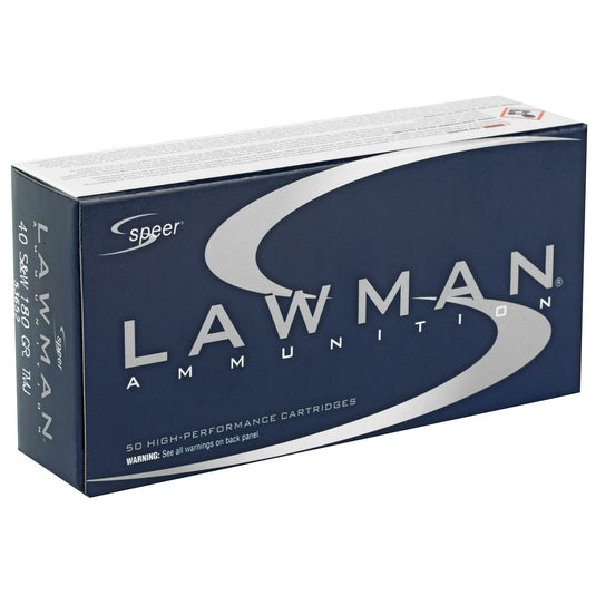 SPR LAWMAN 40SW 180GR TMJ 50/1000 - CCI53652BX - Marksmans Corner