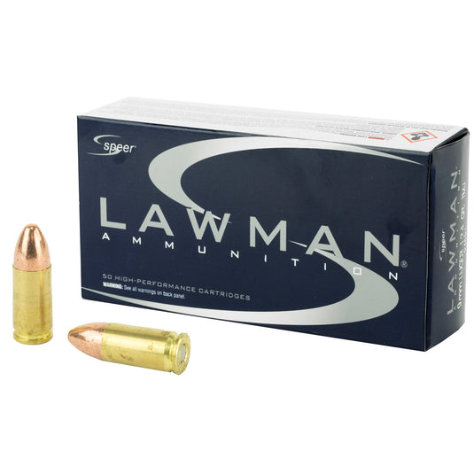 SPR LAWMAN 9MM 124GR TMJ 50/1000 - CCI53651BX - Marksmans Corner