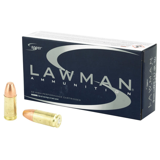 SPR LAWMAN 9MM 147GR TMJ 50/1000 - CCI53620BX - Marksmans Corner