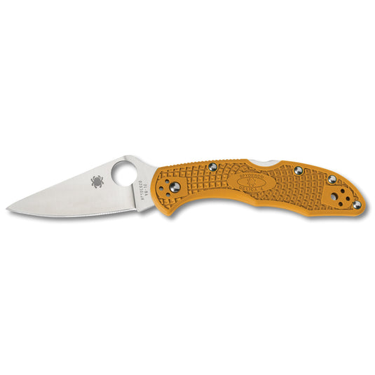 SPYDERCO DELICA 4 2.875 - SPYC11FPOR - Marksmans Corner