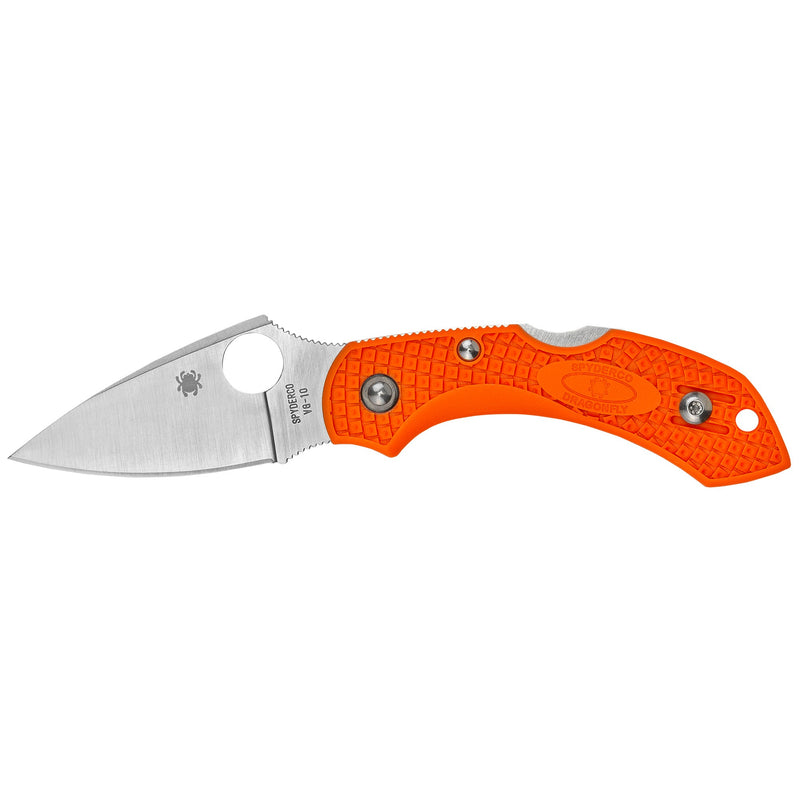 Load image into Gallery viewer, SPYDERCO DRAGONFLY2 ORANGE FRN PLN - SPYC28POR2 - Marksmans Corner
