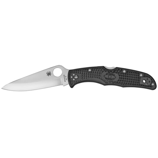 SPYDERCO ENDURA 4 NYLON PLAINEDGE - SPYC10PBK - Marksmans Corner