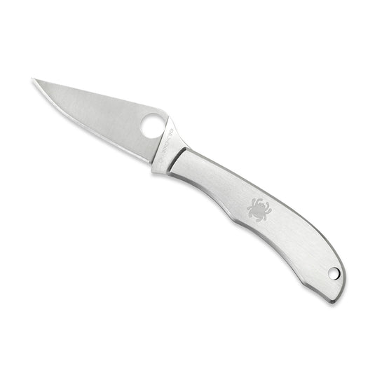 SPYDERCO HONEYBEE SS PLAIN 1.67 - SPYC137P - Marksmans Corner