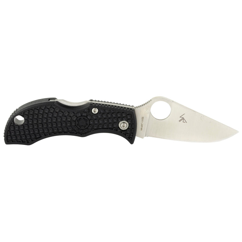 Load image into Gallery viewer, SPYDERCO MANBUG BLACK FRN PLAIN - SPYMBKP - Marksmans Corner
