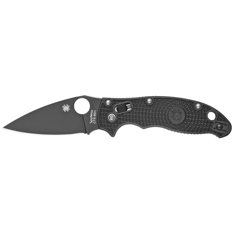 Load image into Gallery viewer, SPYDERCO MANIX 2 LTWT 3.375 BLK - SPYC101PBBK2 - Marksmans Corner
