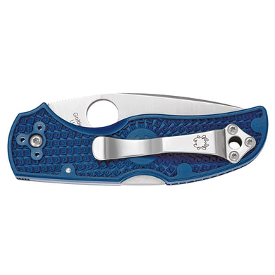 SPYDERCO NATIVE 5 LTWT DARK BLUE - SPYC41PDBL5 - Marksmans Corner