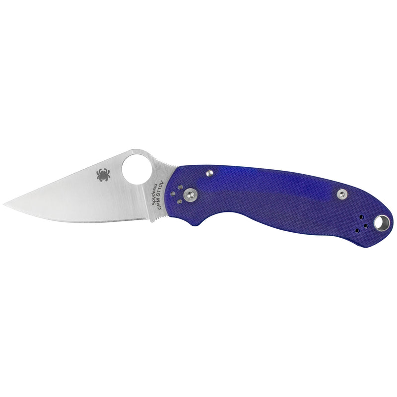 Load image into Gallery viewer, SPYDERCO PARA 3 G-10 DARK BLUE - SPYC223GPDBL - Marksmans Corner
