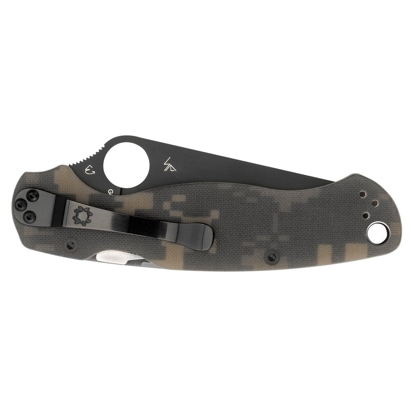 Load image into Gallery viewer, SPYDERCO PARA MILITARY2 CAMO G10 PLN - SPYC81GPCMOBK2 - Marksmans Corner
