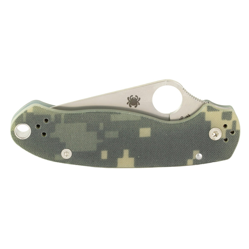 Load image into Gallery viewer, SPYDERCO PARA3 G10 CAMO PLAINEDGE - SPYC223GPCMO - Marksmans Corner
