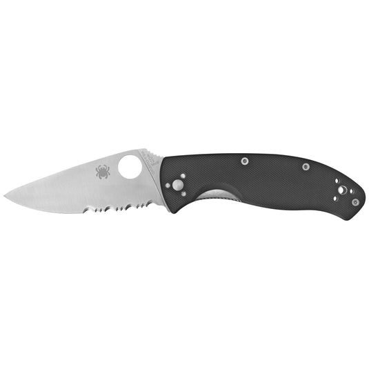 SPYDERCO TENACIOUS G-10 COMBO EDGE - SPYC122GPS - Marksmans Corner