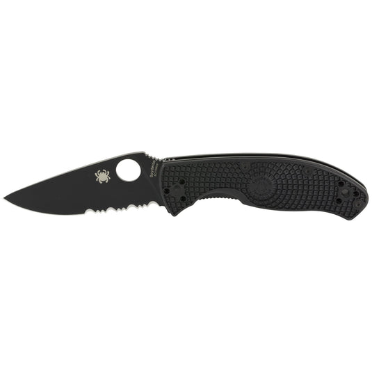 SPYDERCO TENACIOUS LTWGHT 3.39 BLK - SPYC122PSBBK - Marksmans Corner