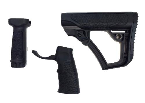 STOCK/GRIP/FOREGRIP COMBO BLK - DD2810206145006 - Marksmans Corner