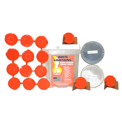 TANNERITE WHT LIGHTNING TRGT KIT - TANWLK - Marksmans Corner