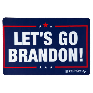 TEKMAT PISTOL MAT LET'S GO BRANDON - TEK17-BRANDON - Marksmans Corner