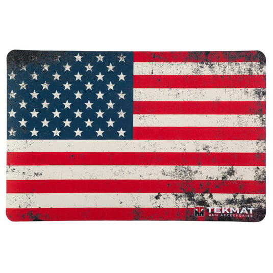 TEKMAT PSTL MAT OLD GLRY RED WHT BLU - TEKR17-USFLAG-01 - Marksmans Corner