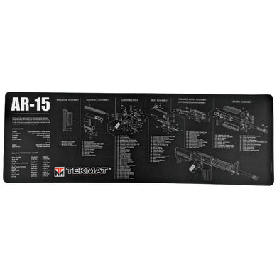 TEKMAT RIFLE MAT AR15 BLK - TEKR36-AR15 - Marksmans Corner