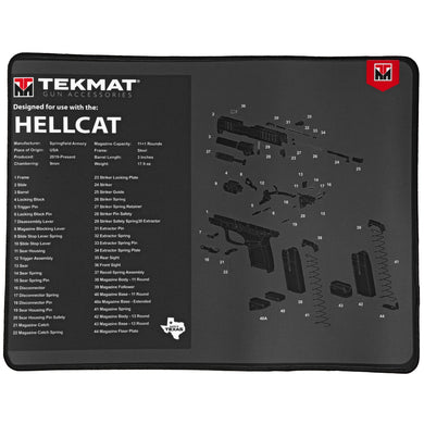 TEKMAT ULTRA PSTL MAT HELLCAT - TEKR20-HELLCAT - Marksmans Corner