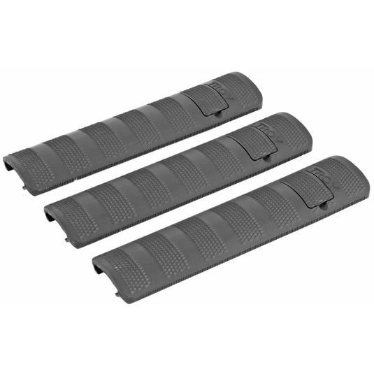 TROY 6.2 BATTLE RAIL COVERS 3PK BLK - TRYSCOV-BRC-36BT-00 - Marksmans Corner