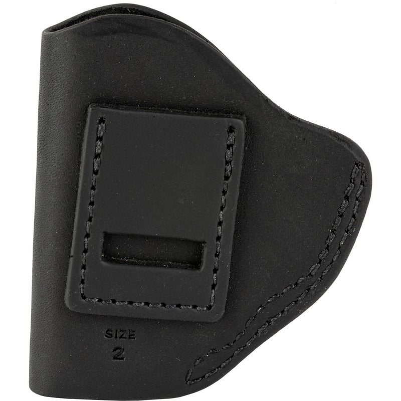 Load image into Gallery viewer, U/M LEATHER IWB HLSTR SZ 2 AMBI BLK - UMLUM-IWB-2-MBL-A - Marksmans Corner
