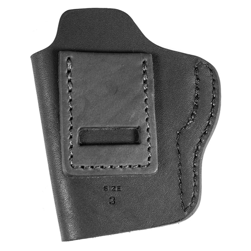 Load image into Gallery viewer, U/M LEATHER IWB HLSTR SZ 3 AMBI BLK - UMLUM-IWB-3-MBL-A - Marksmans Corner
