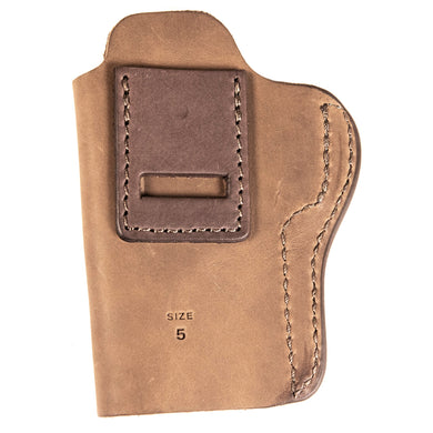 U/M LEATHER IWB HLSTR SZ 5 AMBI BRN - UMLUM-IWB-5-BRW-A - Marksmans Corner