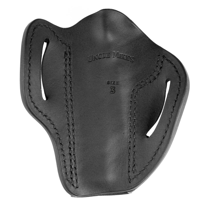 Load image into Gallery viewer, U/M LEATHER OWB HLSTR SZ 3 RH BLACK - UMLUM-OWB-3-MBL-R - Marksmans Corner
