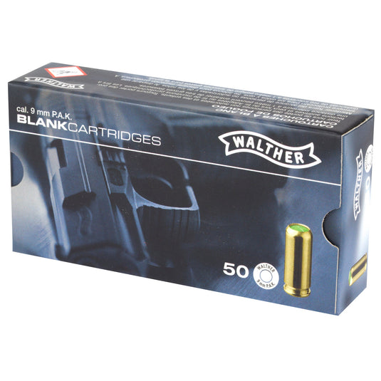 UMX WALTHER 9MM PAK BLANKS 50/BX - UX2252753 - Marksmans Corner