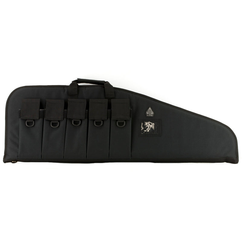 Load image into Gallery viewer, UTG 38 DC TACT GUN CASE W/PCKT BLK - UTGPVC-DC38B-A - Marksmans Corner
