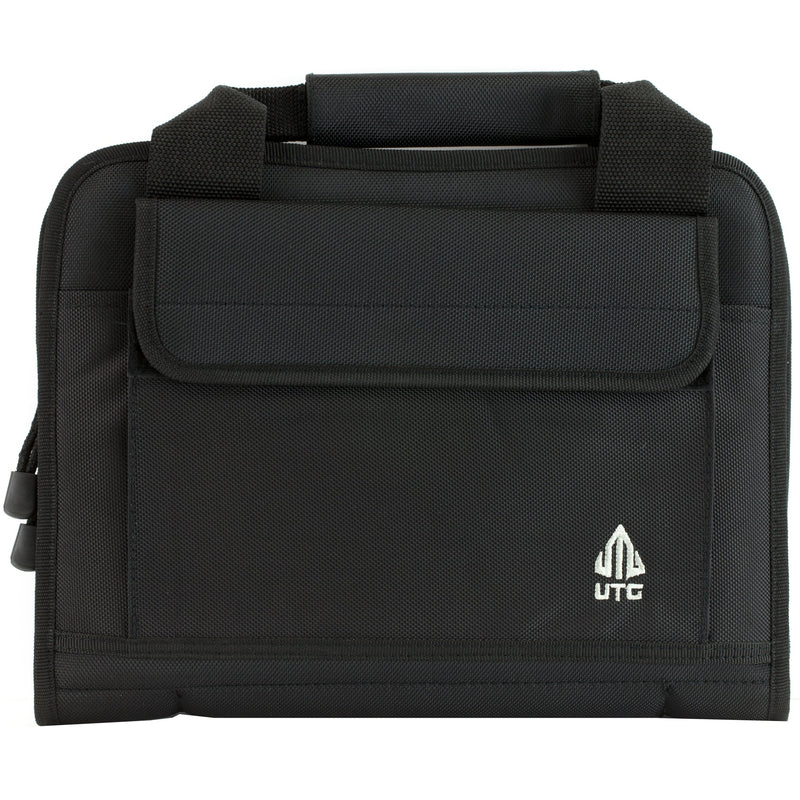 Load image into Gallery viewer, UTG DELUXE DOUBLE PISTOL CASE BLK - UTGPVC-PC02B - Marksmans Corner
