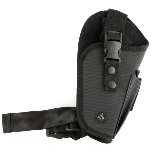 UTG ELITE TACT LEG HOLSTER BLK - UTGPVC-H168ET - Marksmans Corner