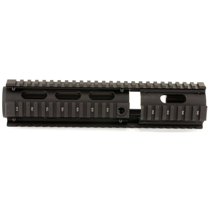 Load image into Gallery viewer, UTG PRO 4/15 CARB QUAD RAIL W/EXT BK - UTGMTU015 - Marksmans Corner
