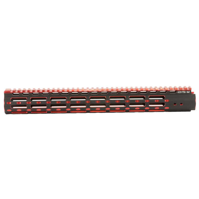 Load image into Gallery viewer, UTG PRO M-LOK 15SSLM 2TN RL BLK/RD - UTGMTU019SSMR2 - Marksmans Corner
