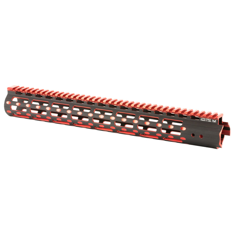 Load image into Gallery viewer, UTG PRO M-LOK 15SSLM 2TN RL BLK/RD - UTGMTU019SSMR2 - Marksmans Corner
