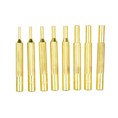 WHEELER BRASS PUNCH SET 8 PIECE - WH780194 - Marksmans Corner