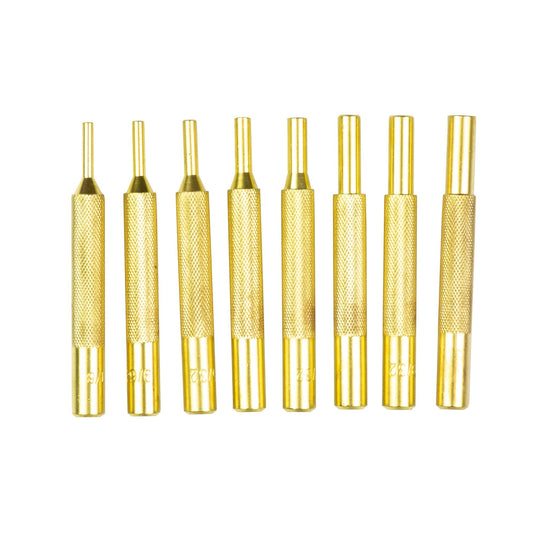 WHEELER BRASS PUNCH SET 8 PIECE - WH780194 - Marksmans Corner