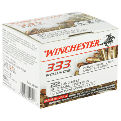 WIN 22LR 36GR CPR HP 333/3330 - WN22LR333HP - Marksmans Corner