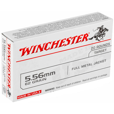 WIN 556MM 62GR FMJ USA 20/1000 - WNUSA5562 - Marksmans Corner