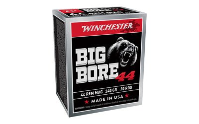 WIN BIG BORE 44MAG 240GR 20/200 - WNX44MBB - Marksmans Corner