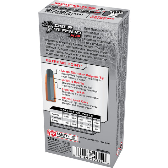 WIN DEER SEASN XP 30-30 150GR 20/200 - WNX3030DS - Marksmans Corner