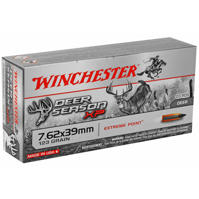 WIN DEER SEASON 7.62X39 123GR 20/200 - WNX76239DS - Marksmans Corner