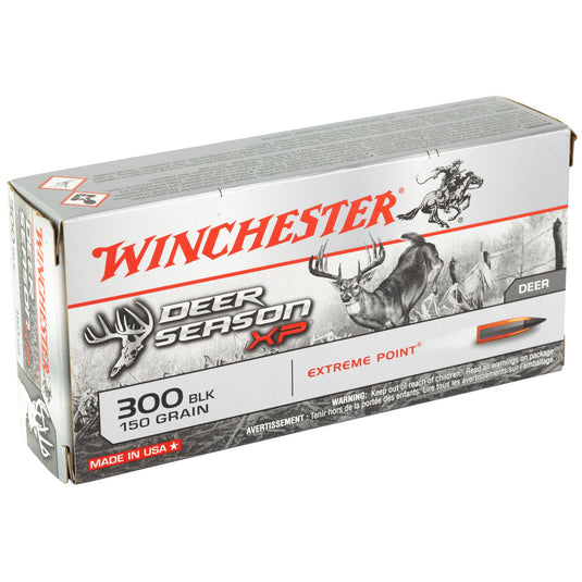 WIN DEER SSN XP 300BLK 150GR 20/200 - WINX300BLKDS - Marksmans Corner