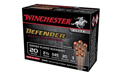 WIN DEF 20GA 2-3/4 BUCK 3 10/100 - WNSB203PD - Marksmans Corner