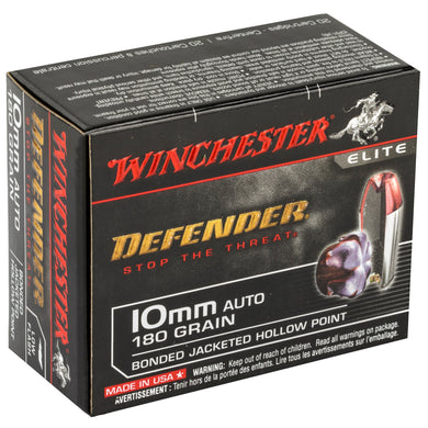 WIN DEFENDER 10MM 180GR BJHP 20/200 - WNS10MMPDB - Marksmans Corner