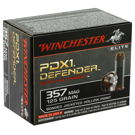 WIN DEFENDER 357MAG 125GR JHP 20/200 - WNS357MPDB - Marksmans Corner