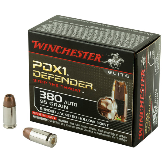 WIN DEFENDER 380ACP 95GR JHP 20/200 - WNS380PDB - Marksmans Corner