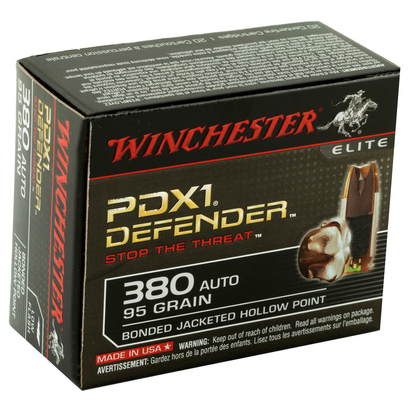 Load image into Gallery viewer, WIN DEFENDER 380ACP 95GR JHP 20/200 - WNS380PDB - Marksmans Corner
